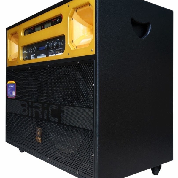 LOA KARAOKE ĐIỆN BOBOS BiRiCi BRC-8250 - Công suất 1000W, 2 bass 40cm, main liền vang, micro không dây, BH 12 tháng