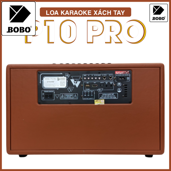 LOA KARAOKE XÁCH TAY BOBO P10 PRO