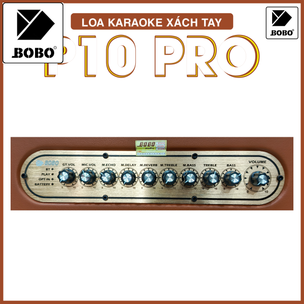 LOA KARAOKE XÁCH TAY BOBO P10 PRO
